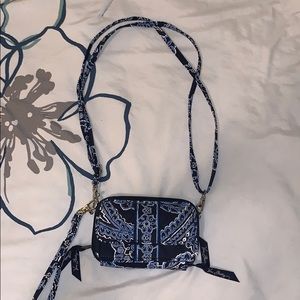 Blue bandana Vera Bradley wallet/purse